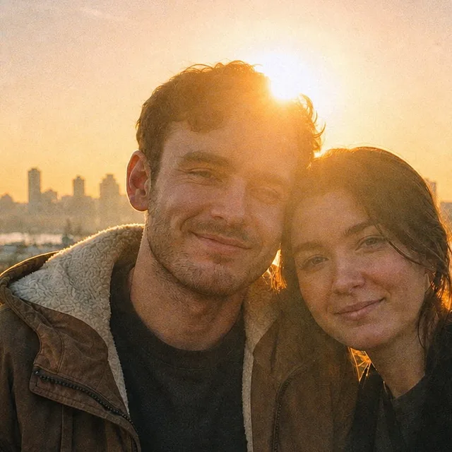 Close crop of the film version at 100%, showing the organic grain and the softened edges